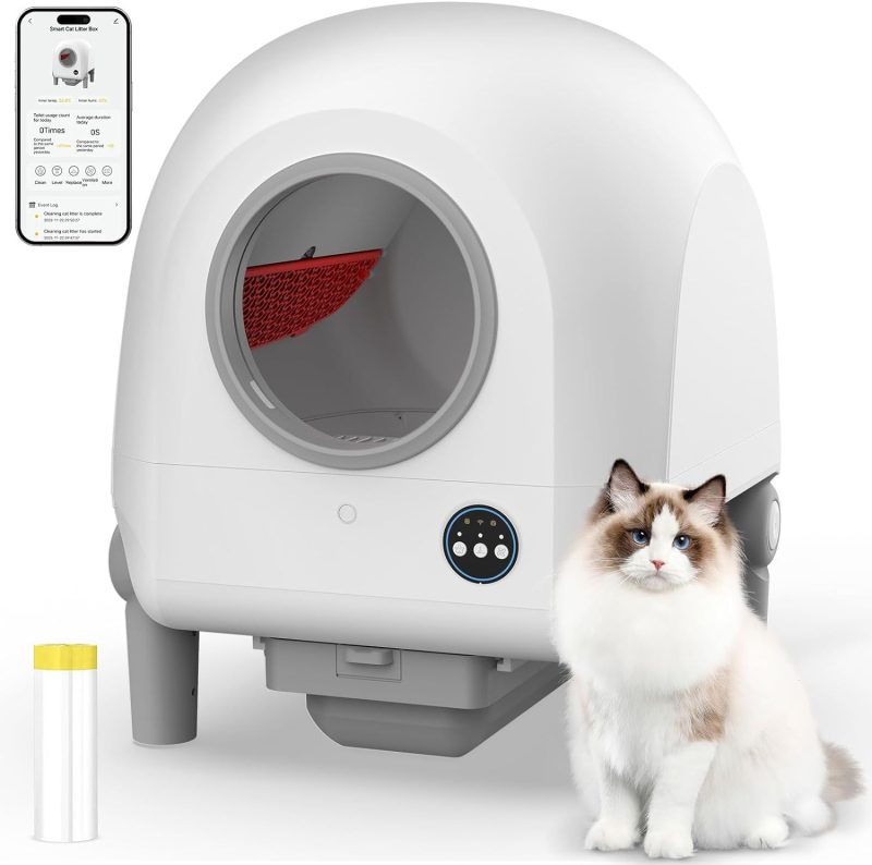 smart cat litter box with wifi