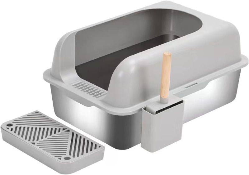 best stainless steel cat litter box